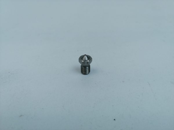 Сопло нержавеющая сталь стандарт M6, 1.75/0.8 мм