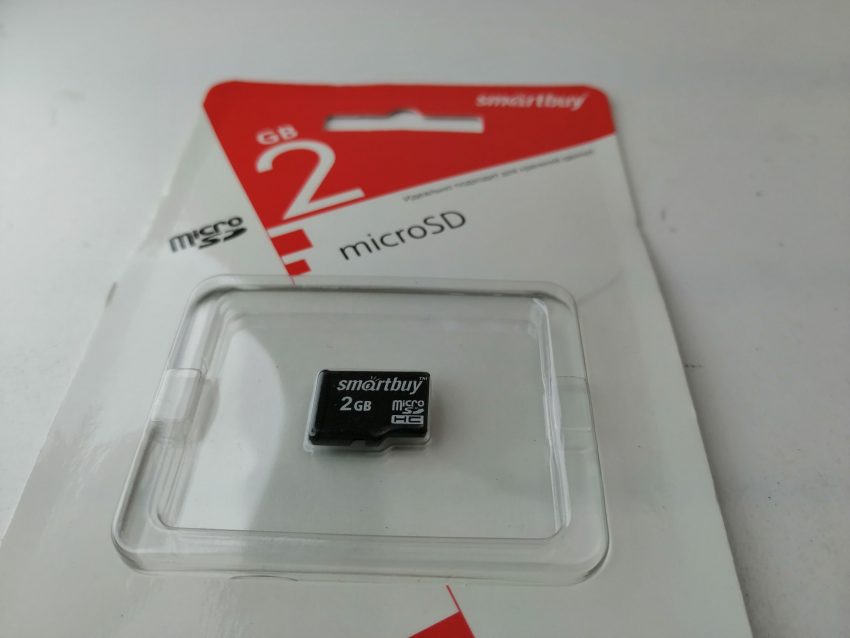 Карта памяти Smartbuy microSDHC, 2 GB
