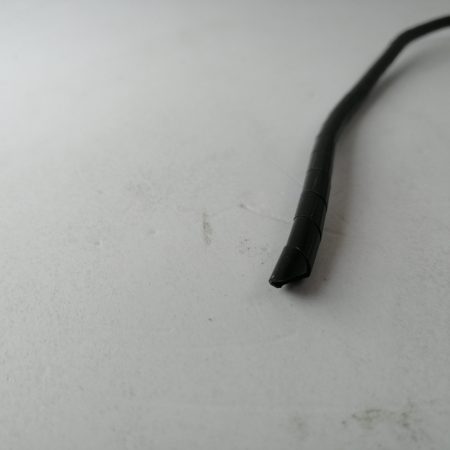 Защитная оплетка кабеля D6 мм, спиральная, цвет черный, 1 м.
