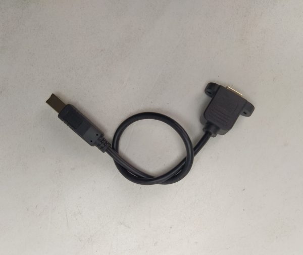 Удлиннитель USB-B - USB-B (розетка под крепеж)