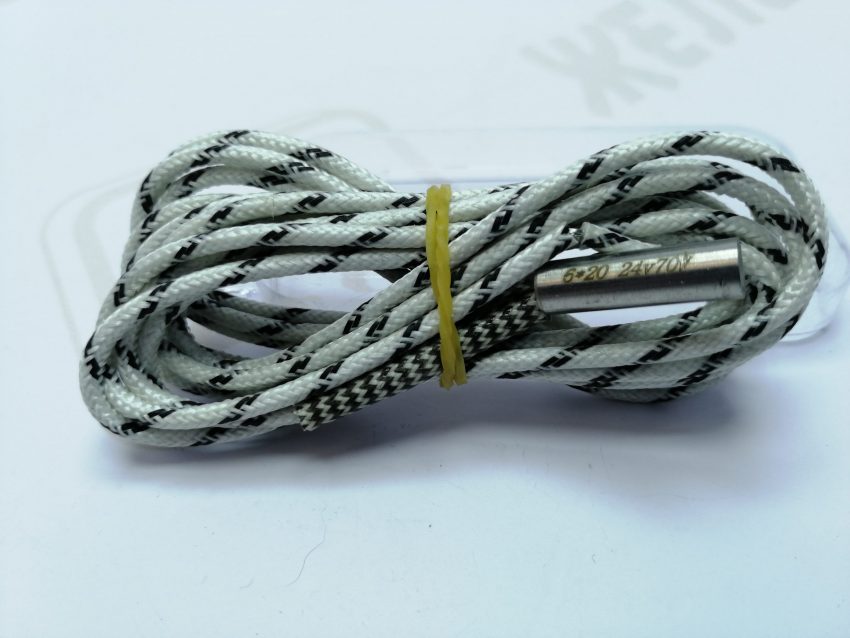Нагревательный элемент 6х20 мм, 24V70W, кабель 1 м